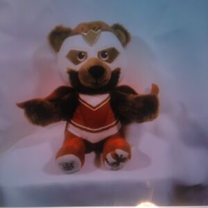 Marvel Superhero Bear Stuffed Animal - Red, Brown, White